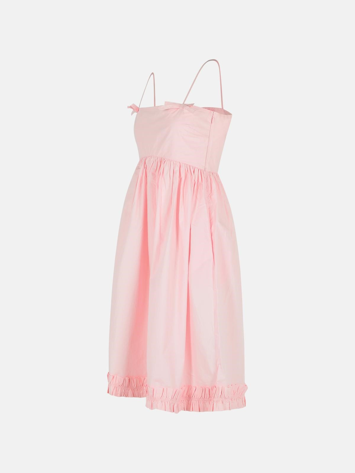 PINK COTTON DRESS - 2