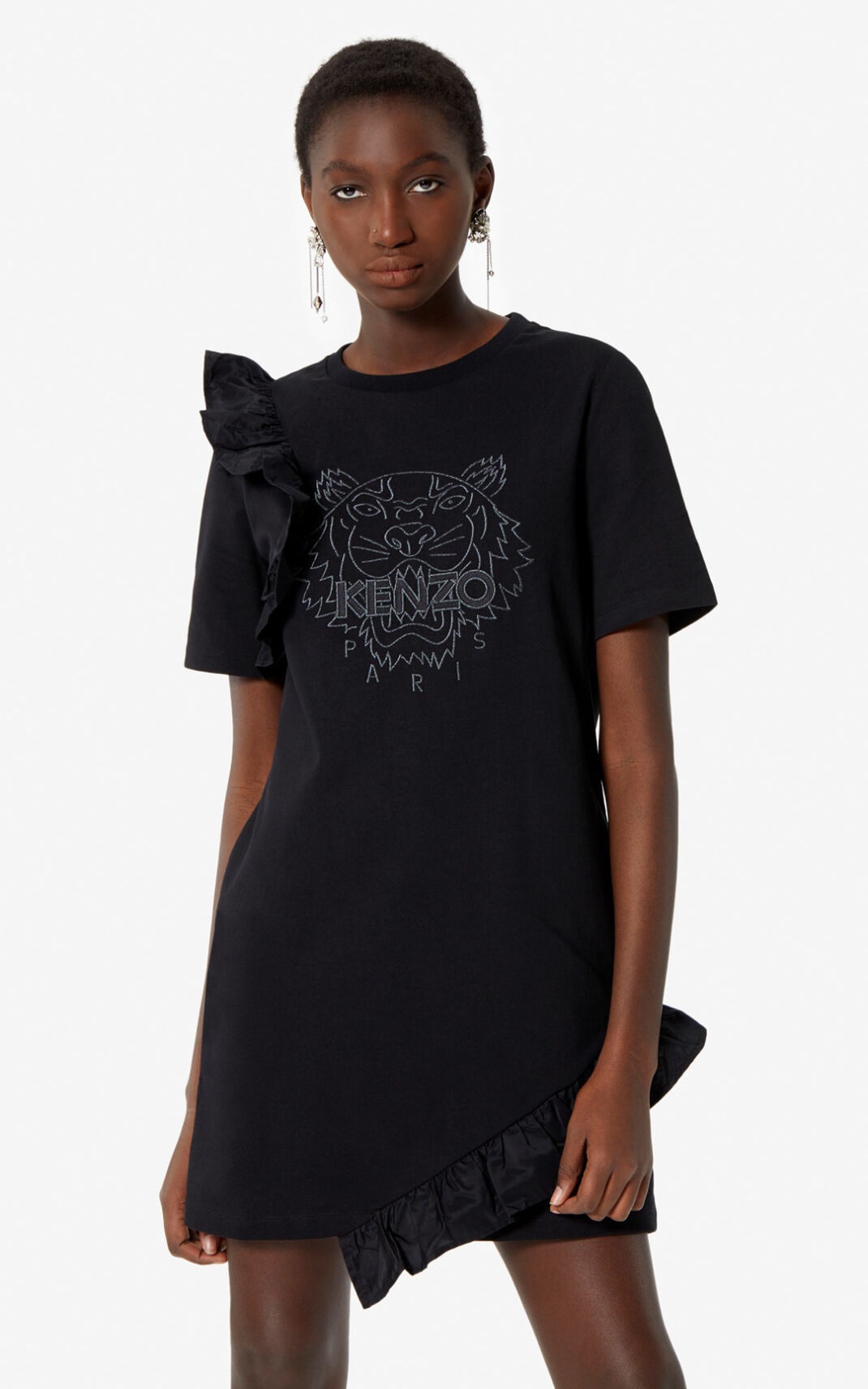 Tiger ruffle dress - 5