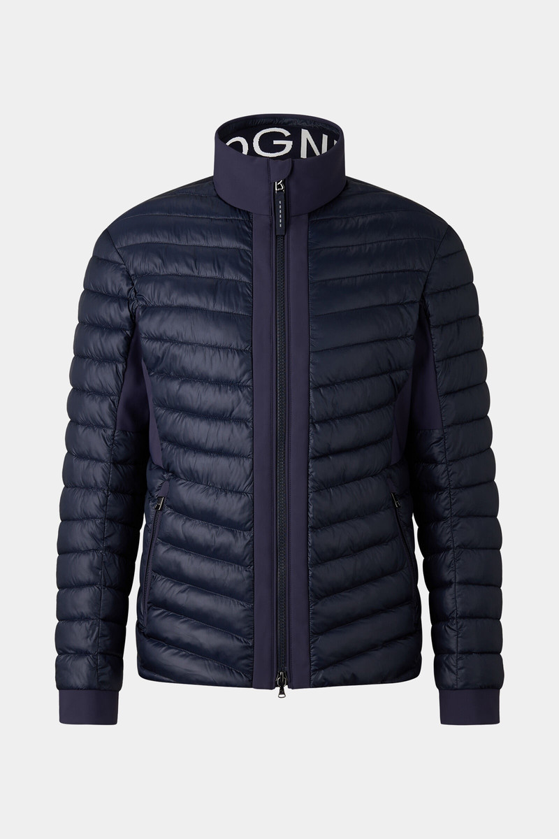 Vinz Quilted jacket in Navy blue 1