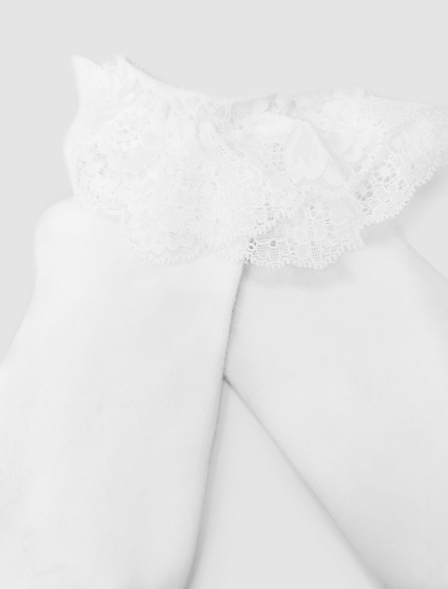 Lace frill socks - 3