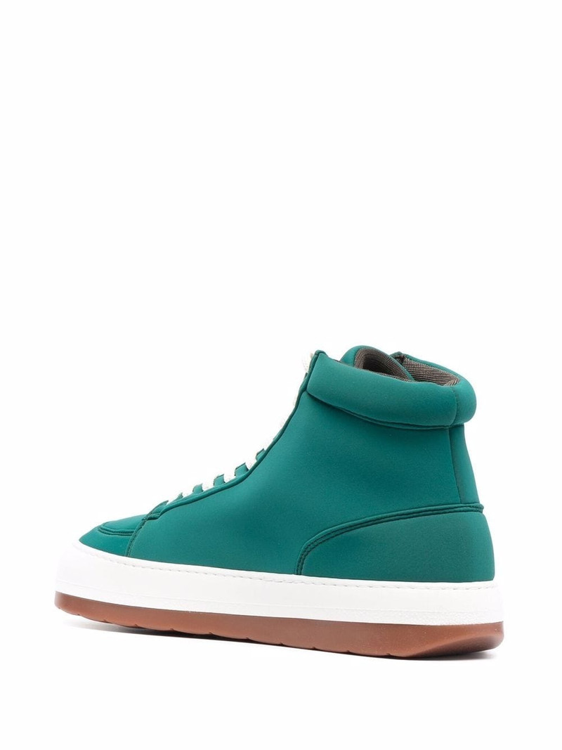 chunky-sole high top sneakers 3