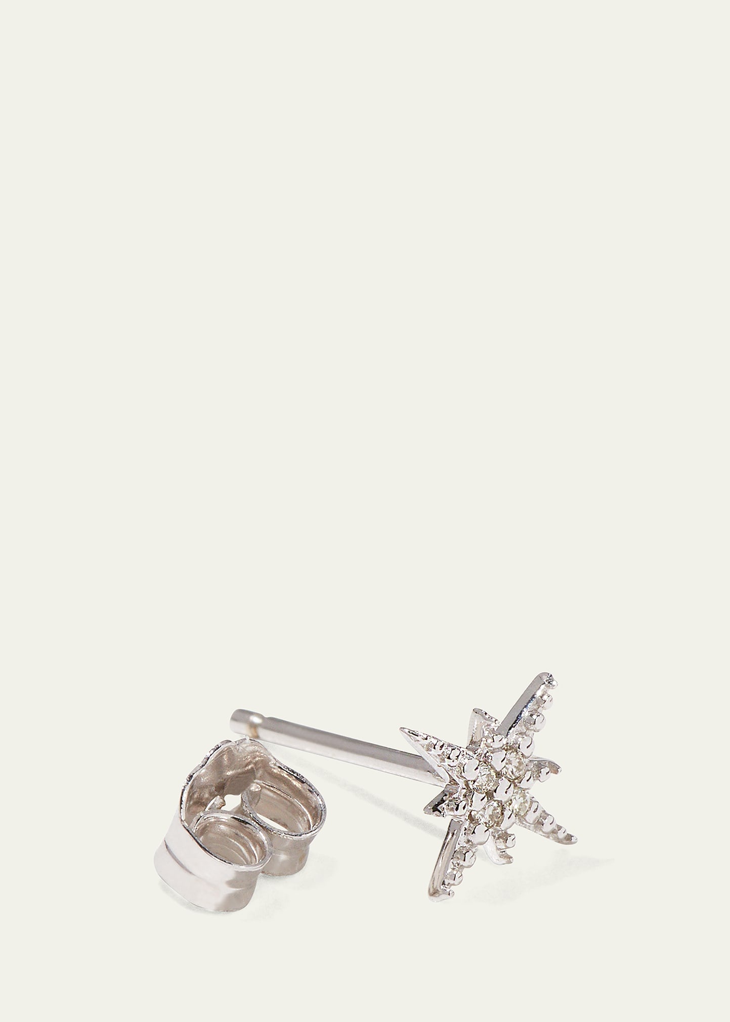 Starburst Diamond Single Stud Earring - 4