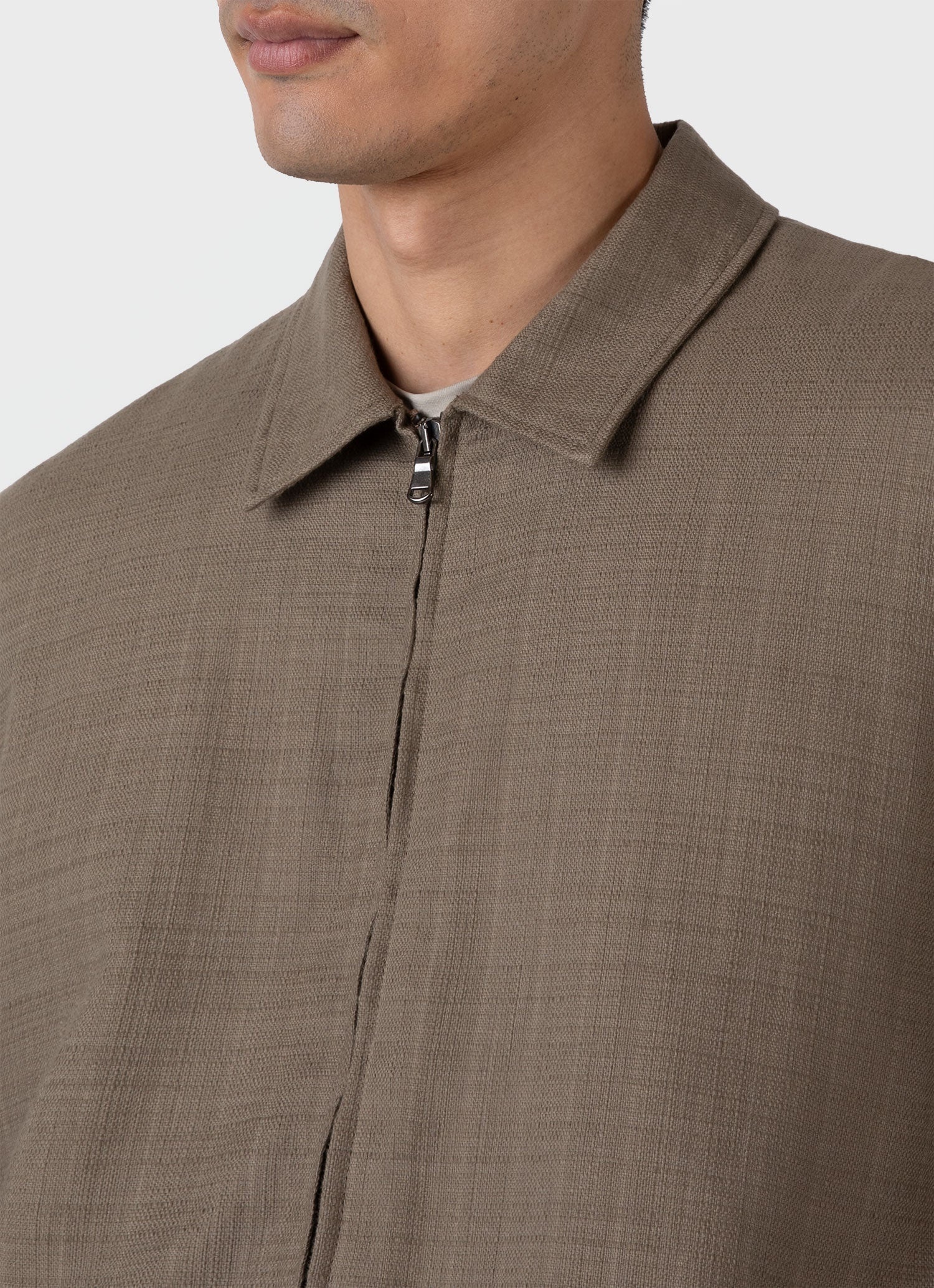Cotton Raffia Blouson Jacket - 6