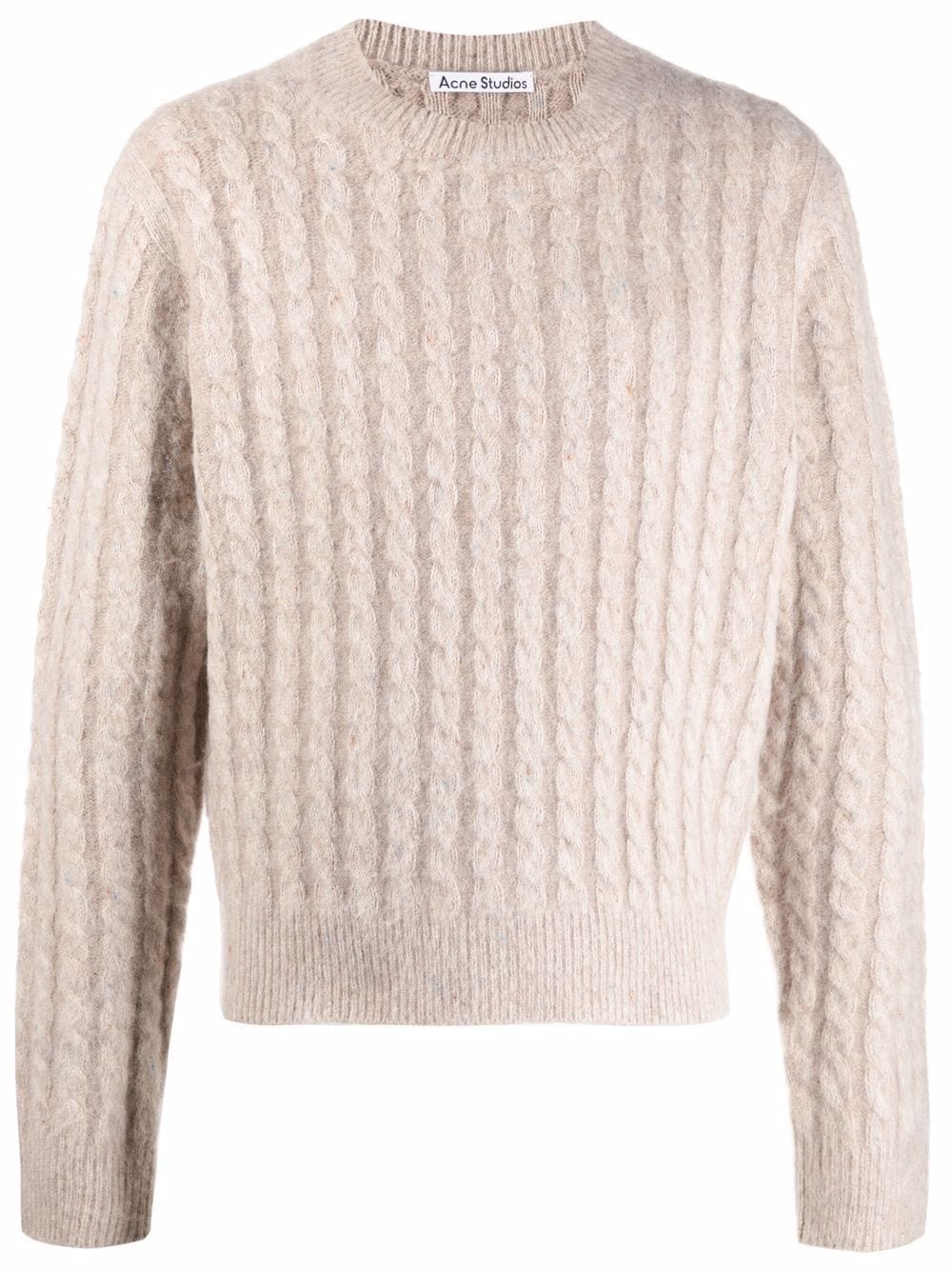 cable-knit jumper - 1