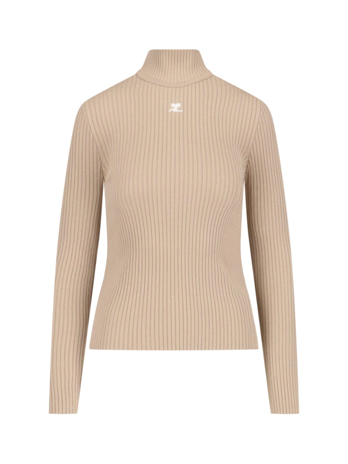 LOGO TURTLENECK SWEATER - 1