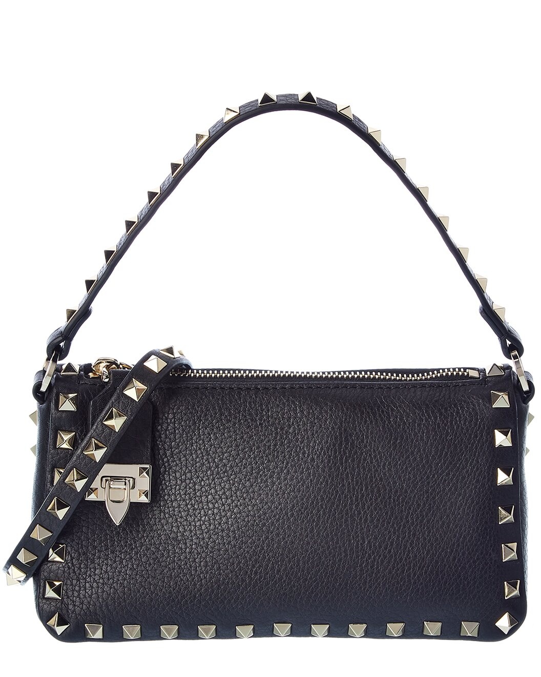 Valentino Rockstud Small Grainy Leather Crossbody - 1