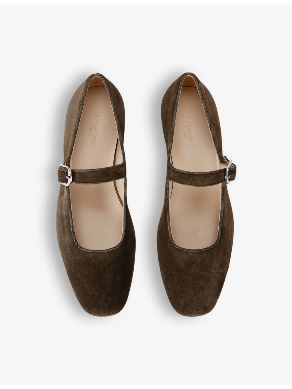 Mary Jane suede ballet flats - 2