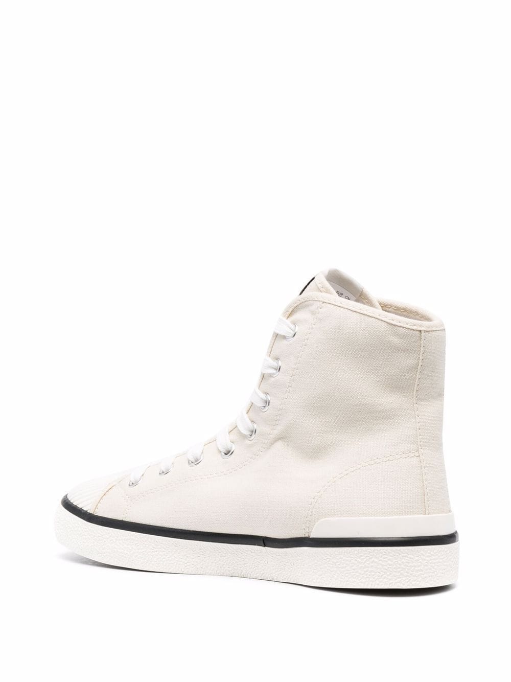 logo-print lace-up sneakers - 3