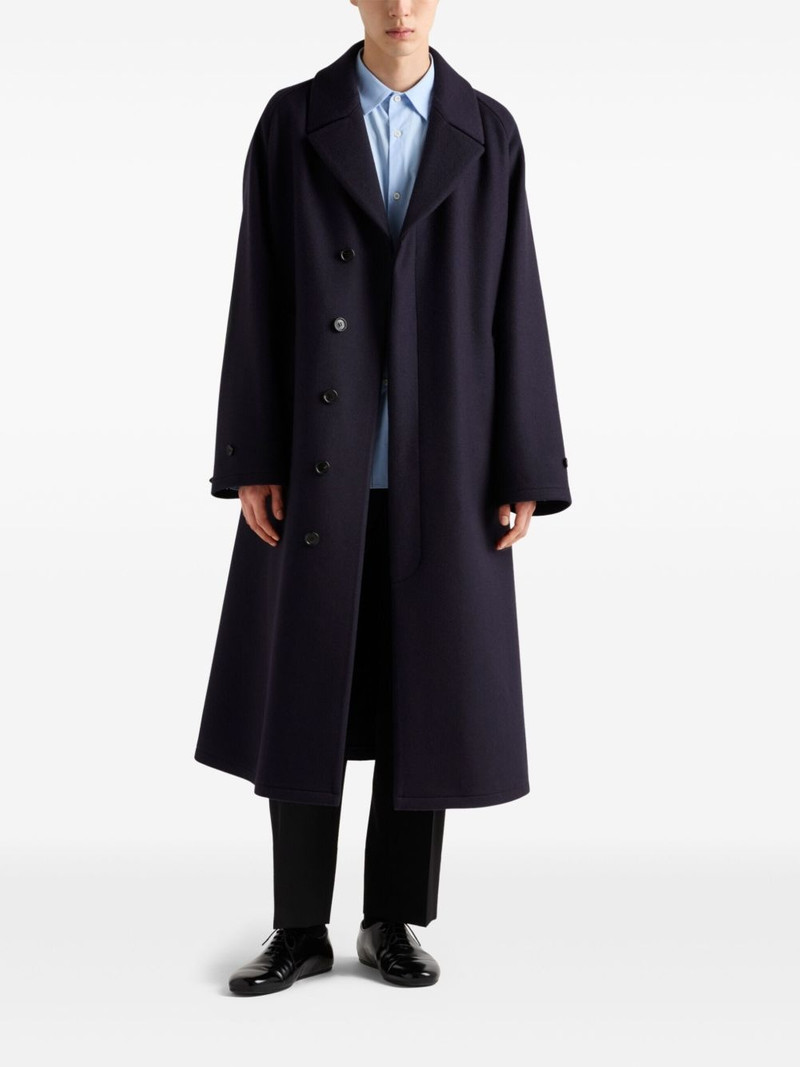 Prada wool coat outlook