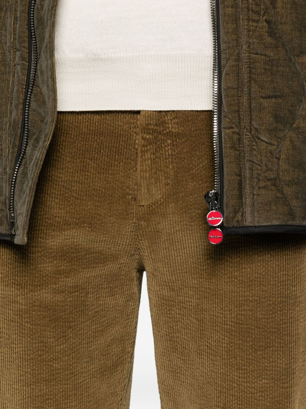corduroy pocket trousers - 5