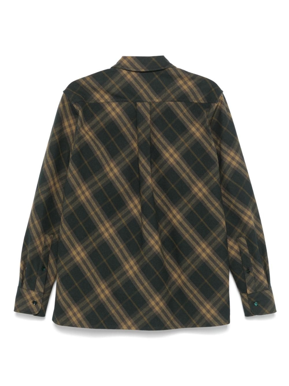 checked overshirt - 2