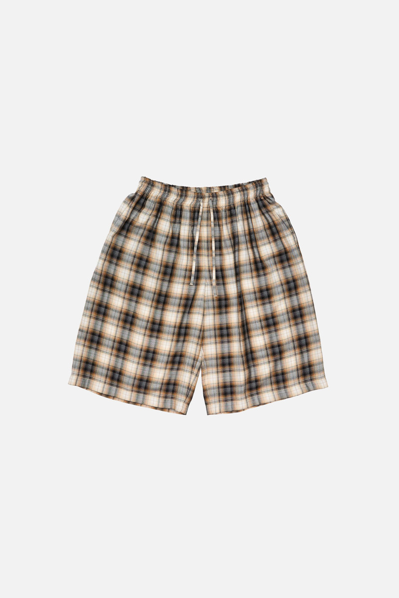 Check shorts - Beige/black 6