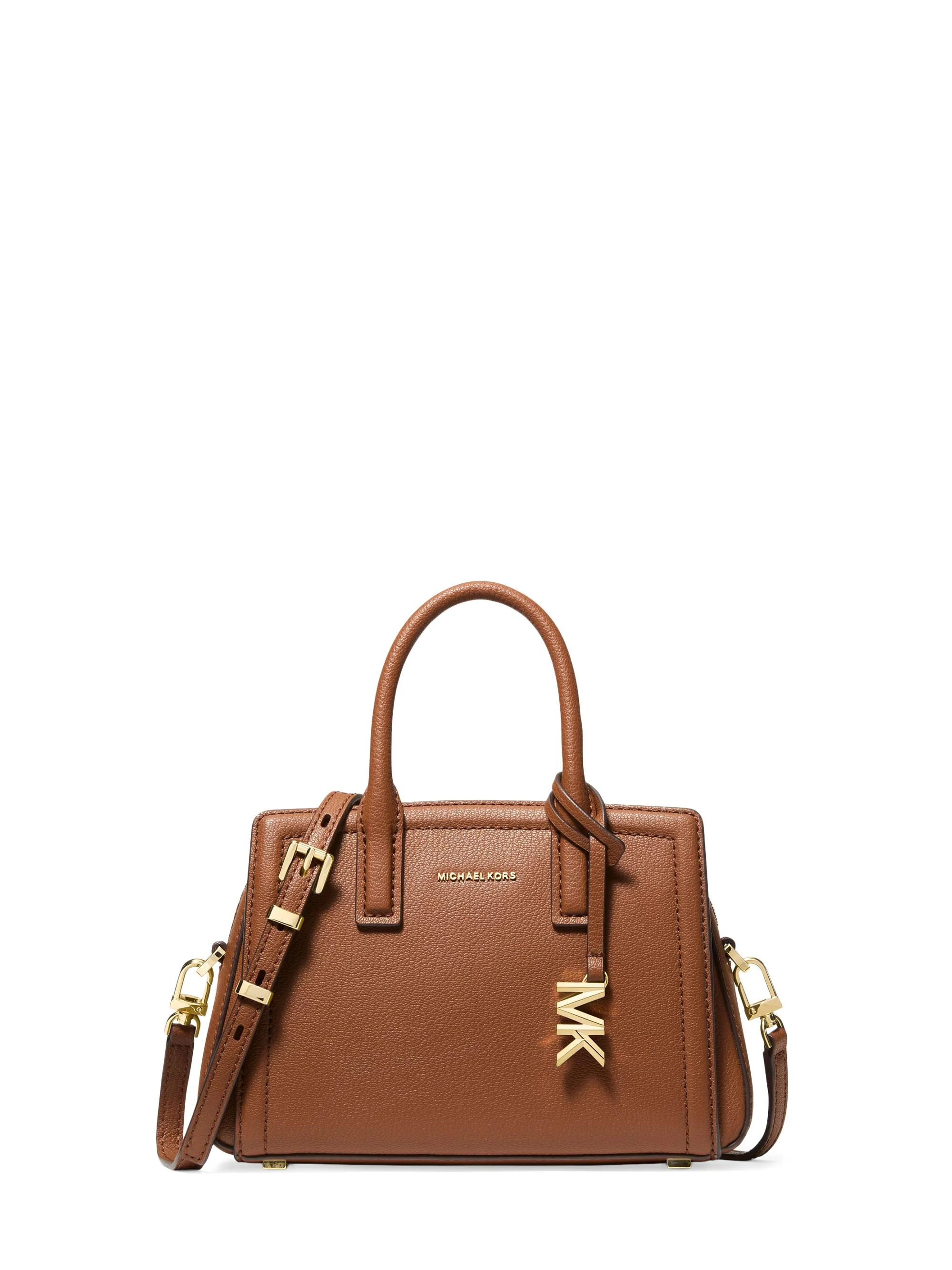 Women's Laila Extra-Small Leather Crossbody Bag - Luggage - 1