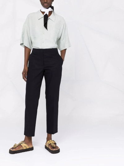 Jil Sander cropped straight-leg trousers outlook