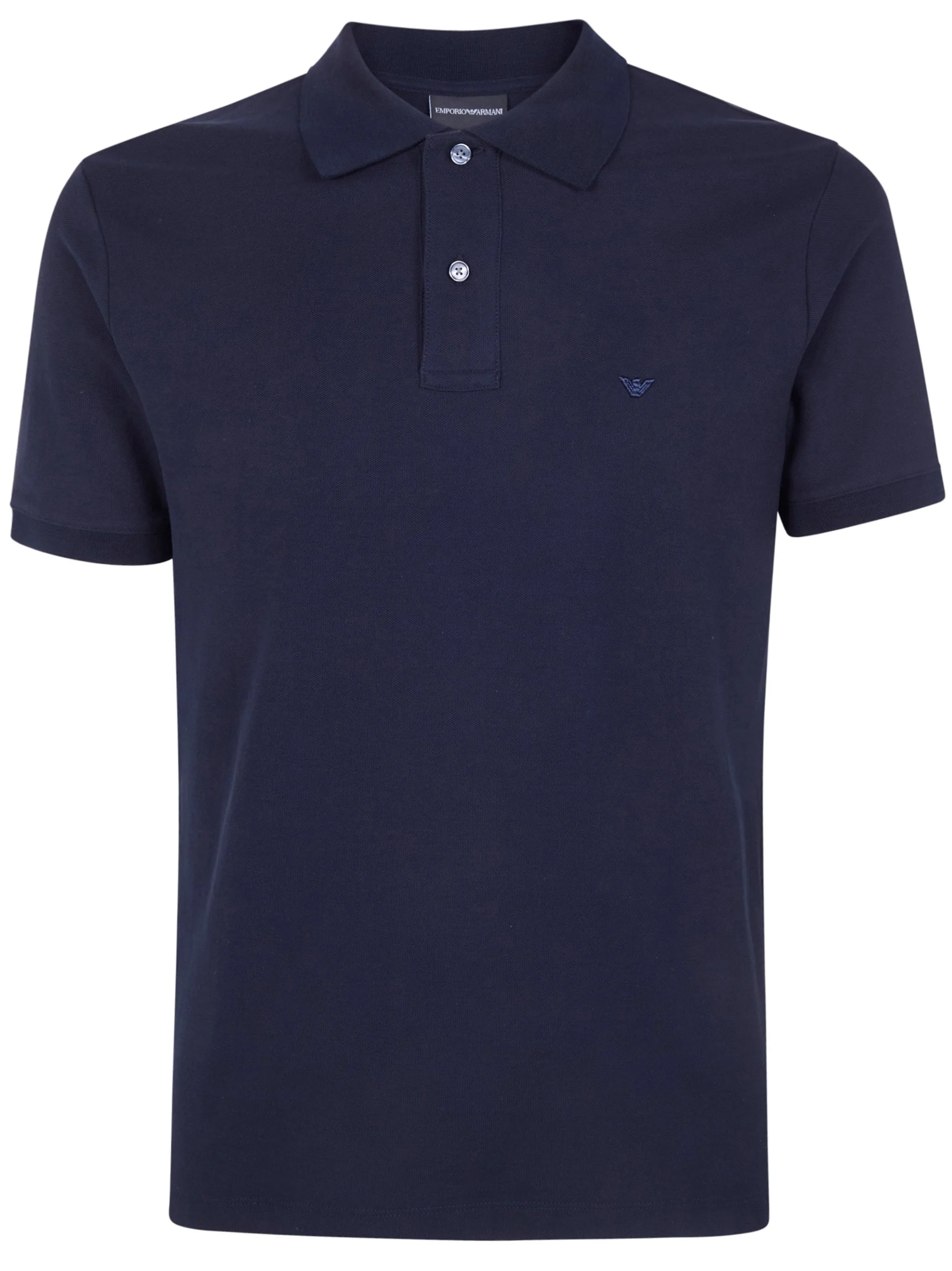 Polo Cotone Blu Navy - 1