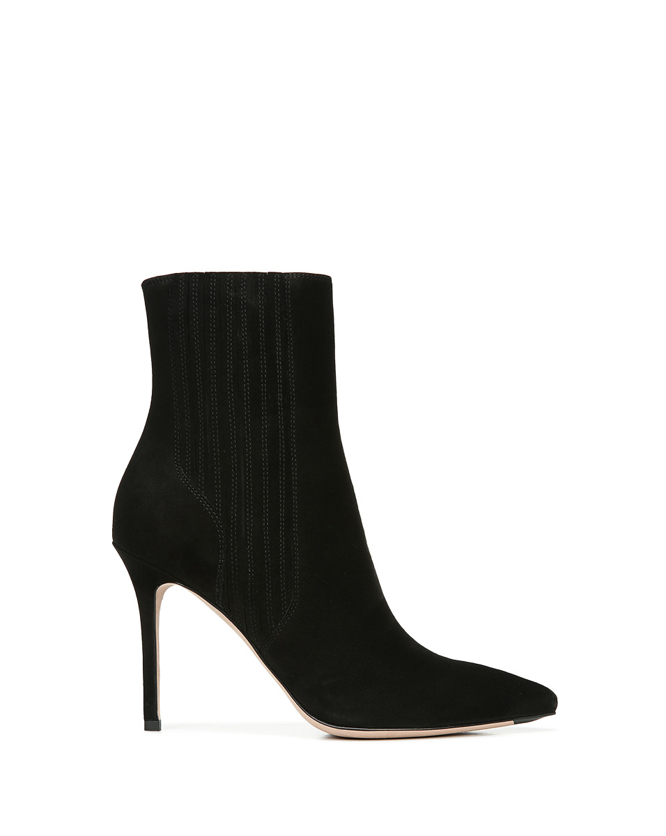 LISA SUEDE STILETTO-HEEL BOOTIE - 6