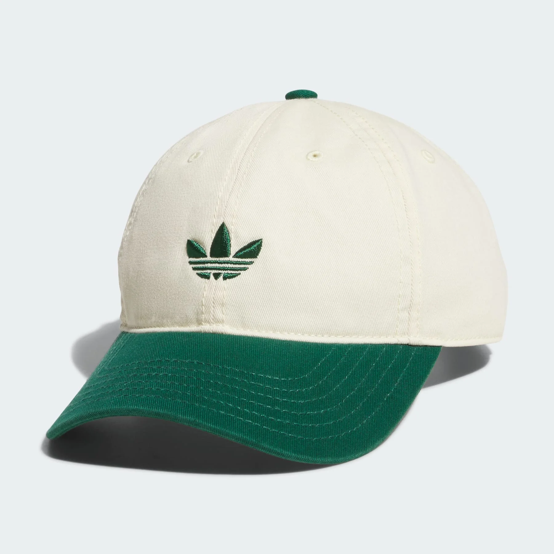 Relaxed Trefoil Strapback Hat - 1