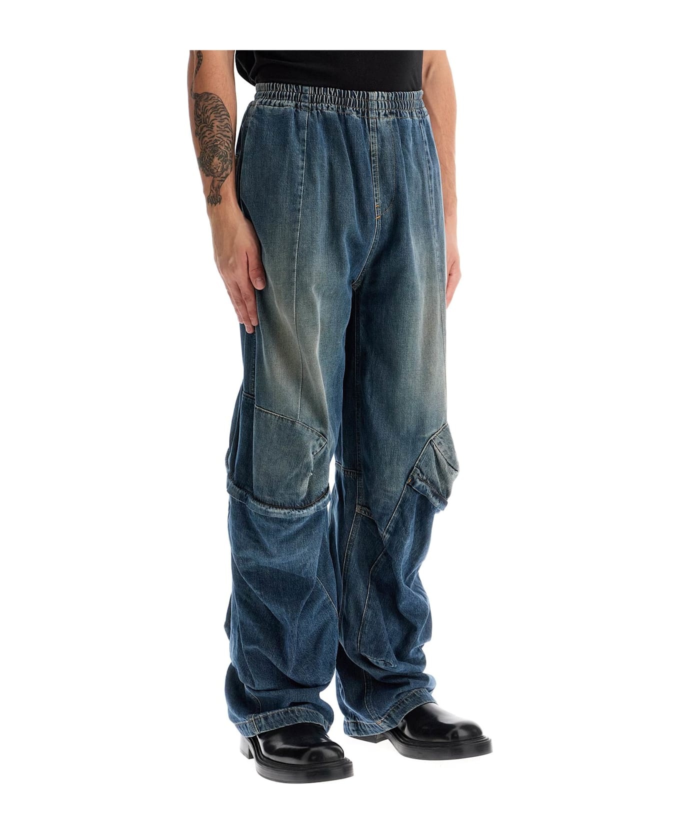 D Para Fsf Jeans In Blue Cotton Diesel - 2