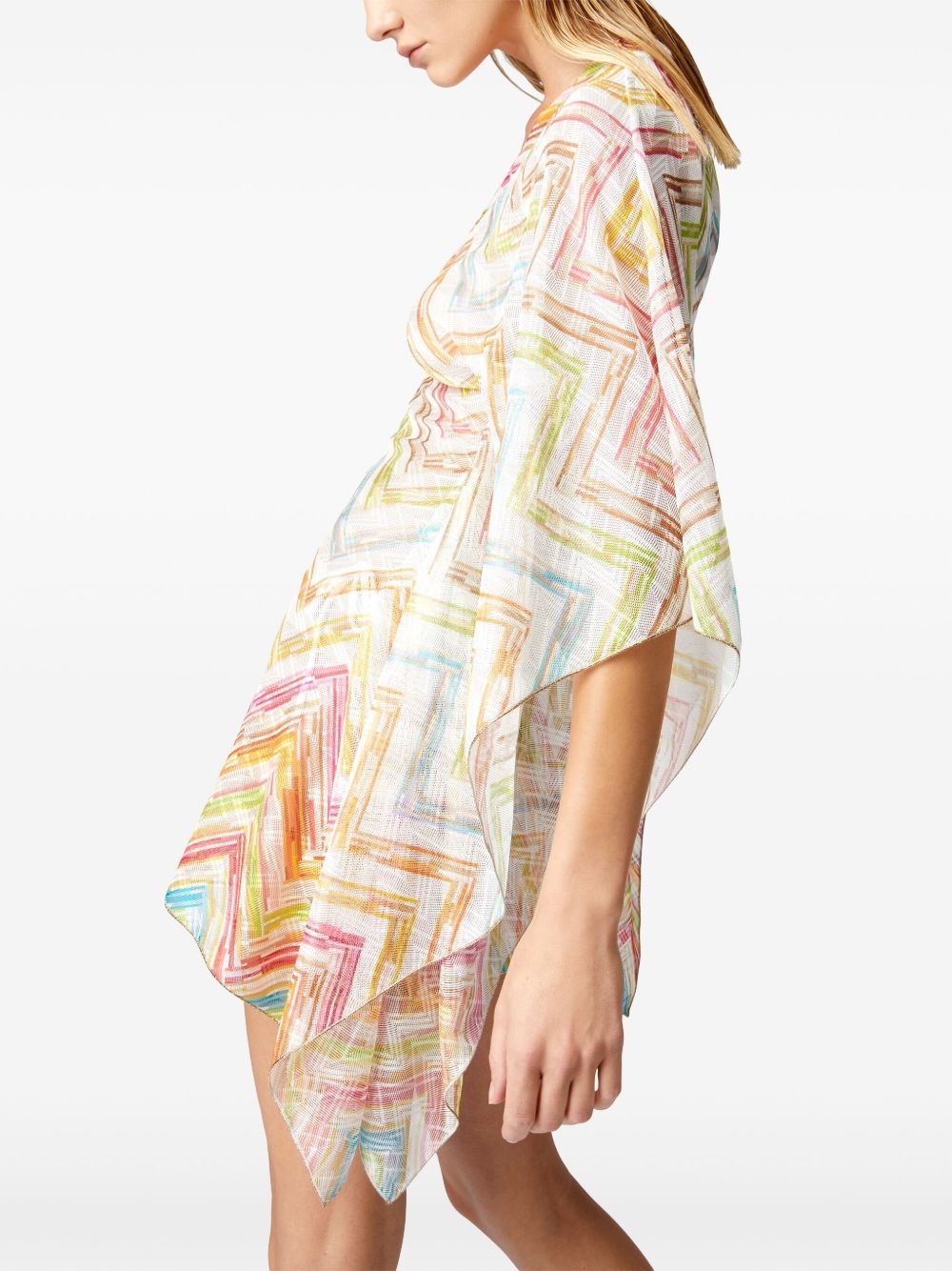 printed mini dress - 5