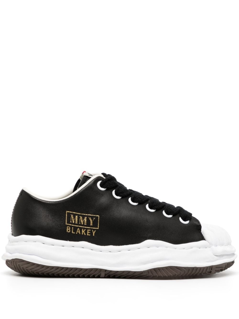 Maison MIHARAYASUHIRO Blakey leather sneakers | REVERSIBLE