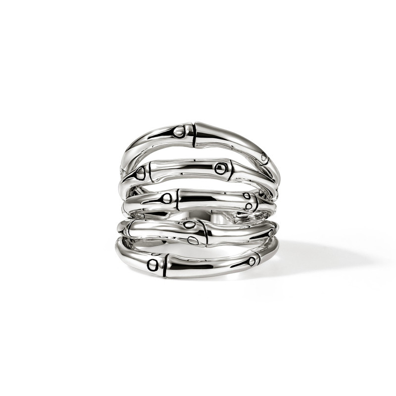 Bamboo Ring, Sterling Silver 1