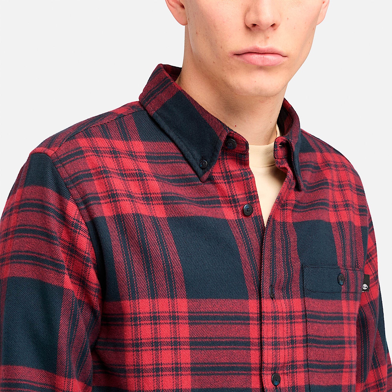 Men's Midweight Flannel Check Shirt - 4