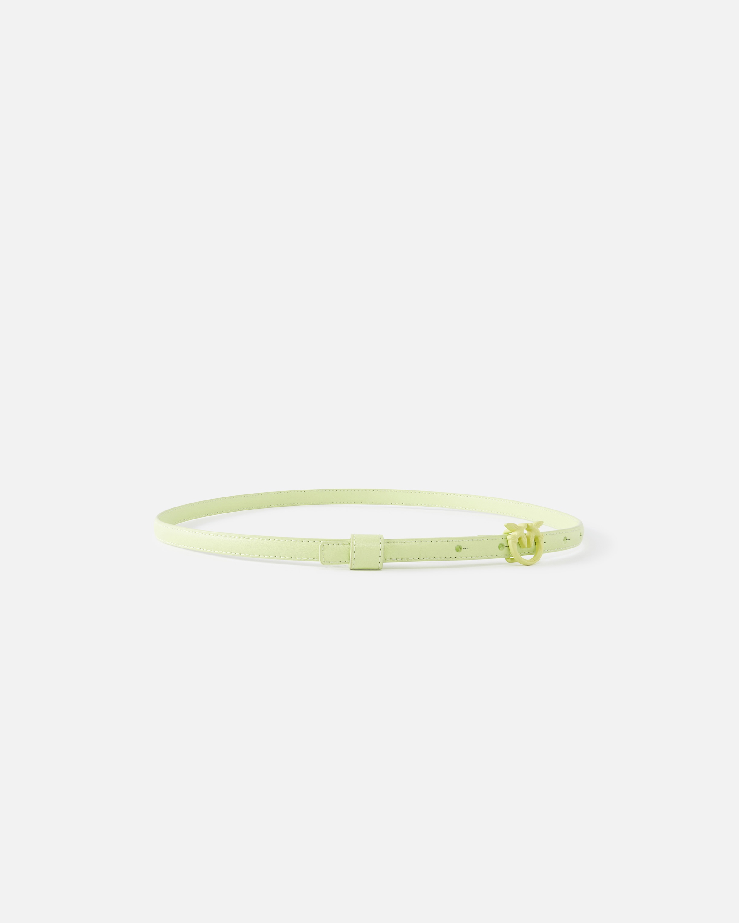 SUPER-THIN COLOUR-BLOCK LOVE BIRDS BELT 1CM - 2