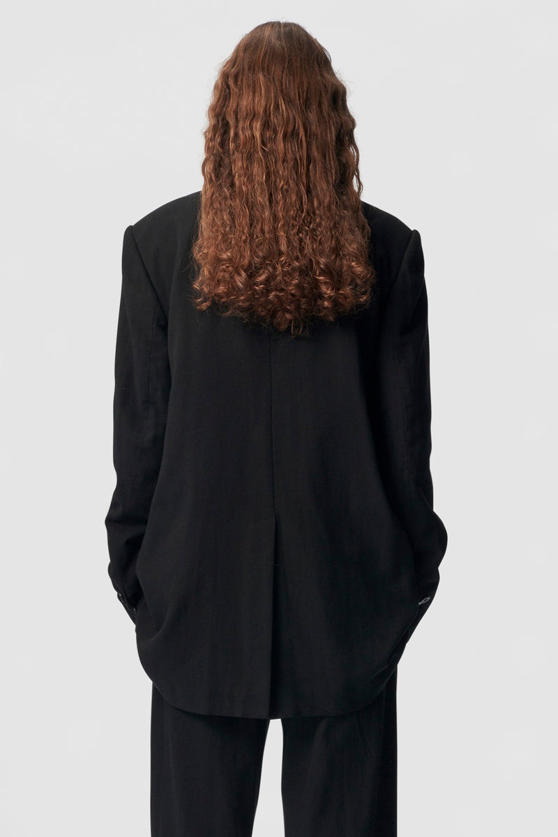 ボトムスその他 Ann Demeulemeester 'Agnes' Blazer Jacket Disa Asymmetric Deconstructed Blazer – Ann Demeulemeester