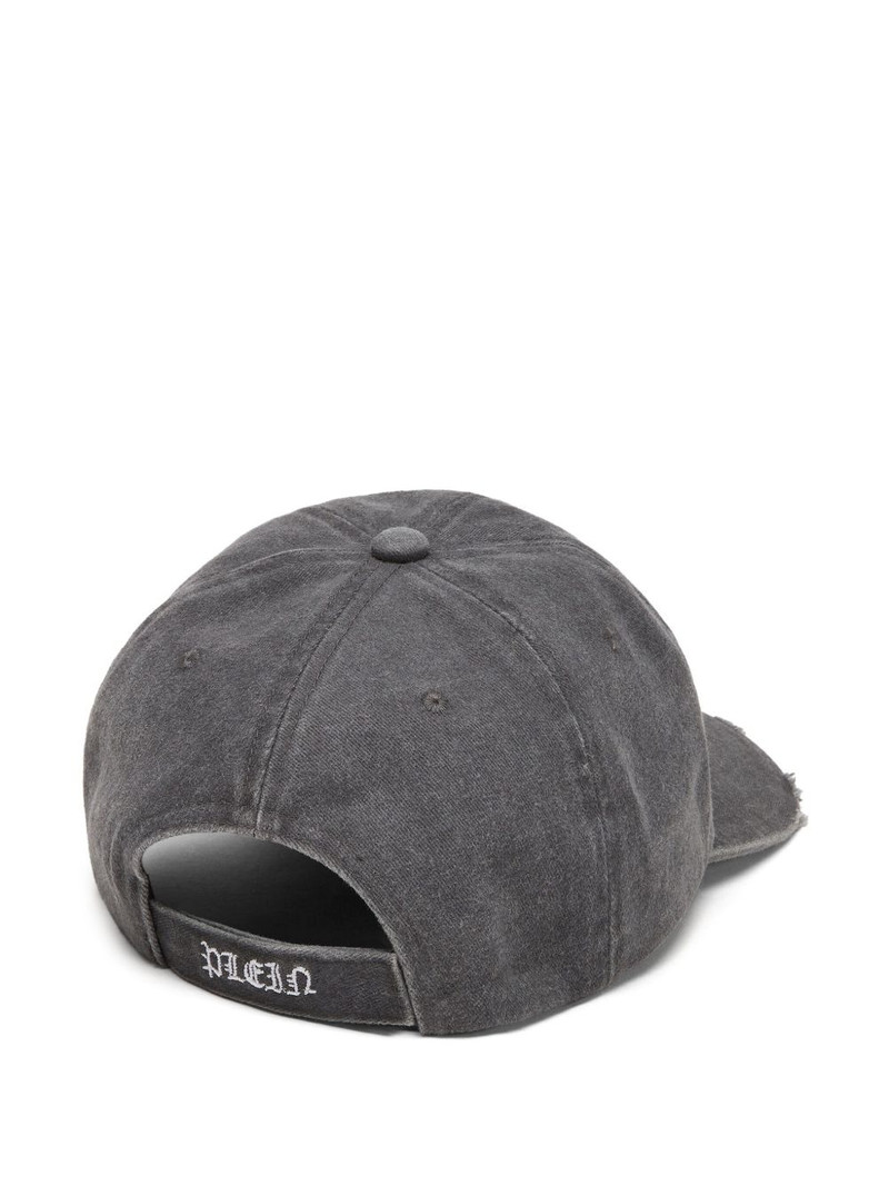 PHILIPP PLEIN logo-patch baseball cap outlook