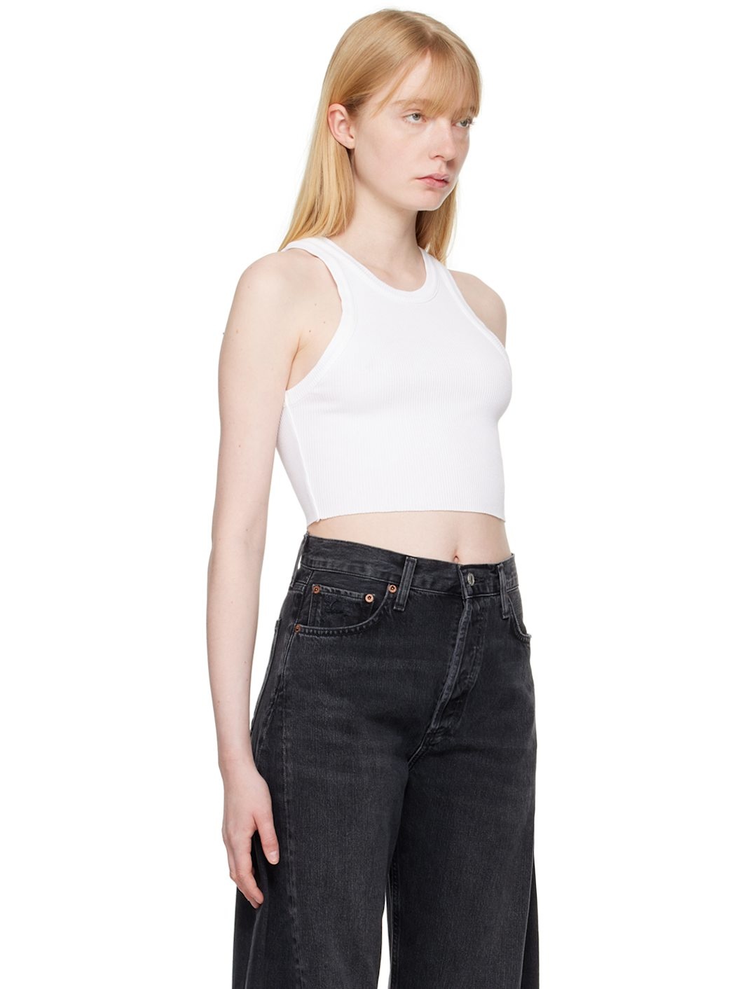 White Bailey Tank Top - 2