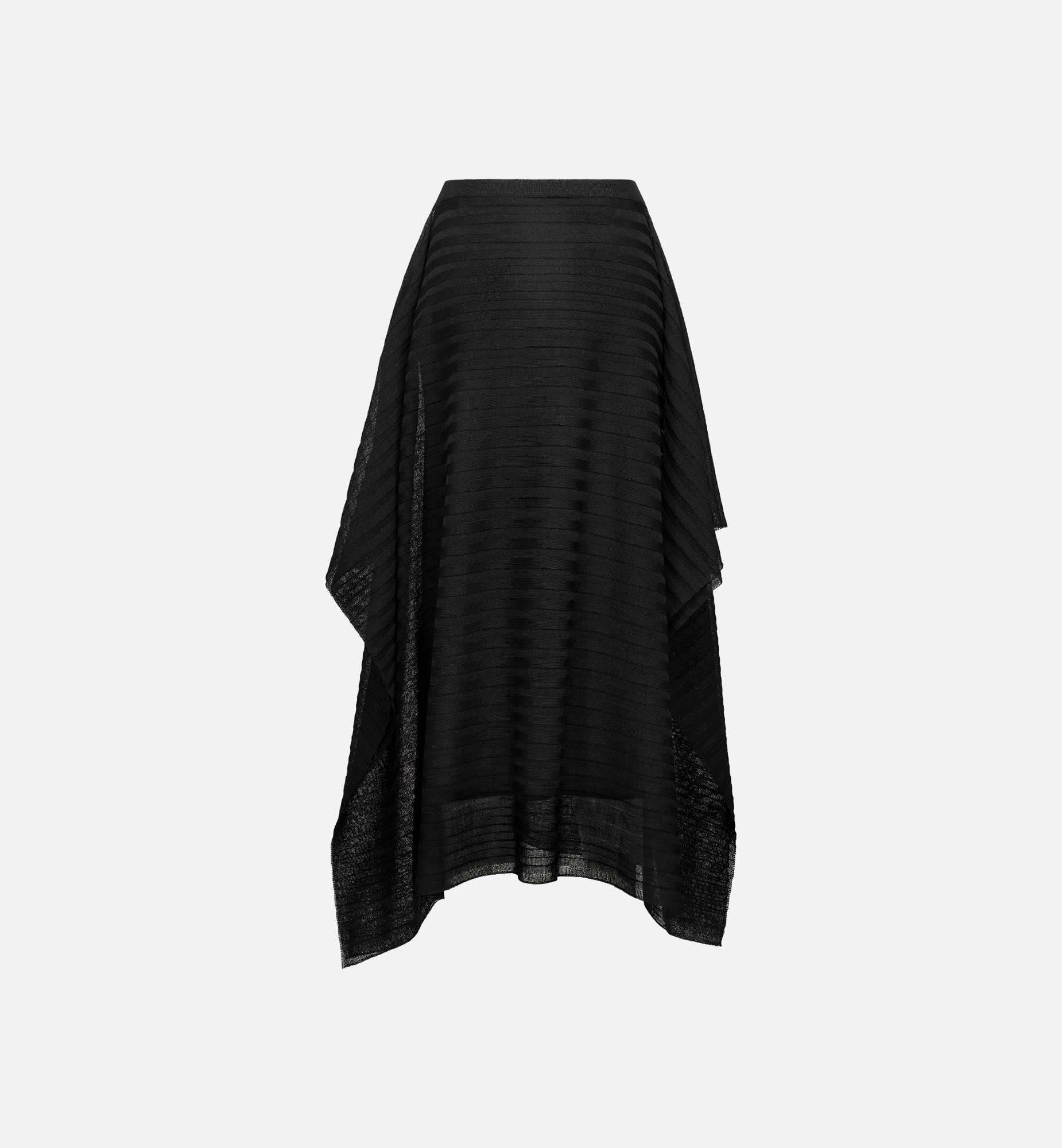 Mid-Length Draped Skirt - 2