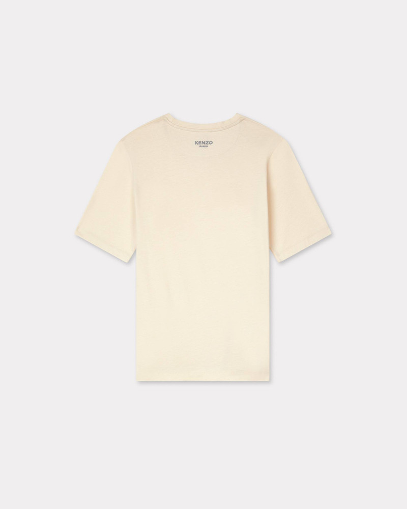 KENZO 'Boke Flower' pin drap detail T-shirt in cotton outlook