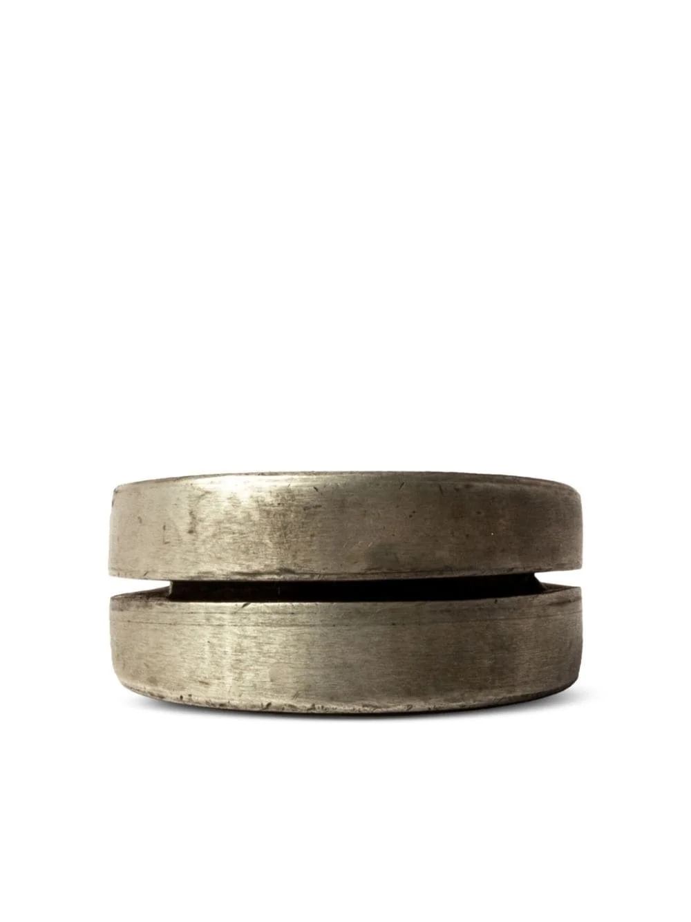 Crevice sterling-silver ring - 1