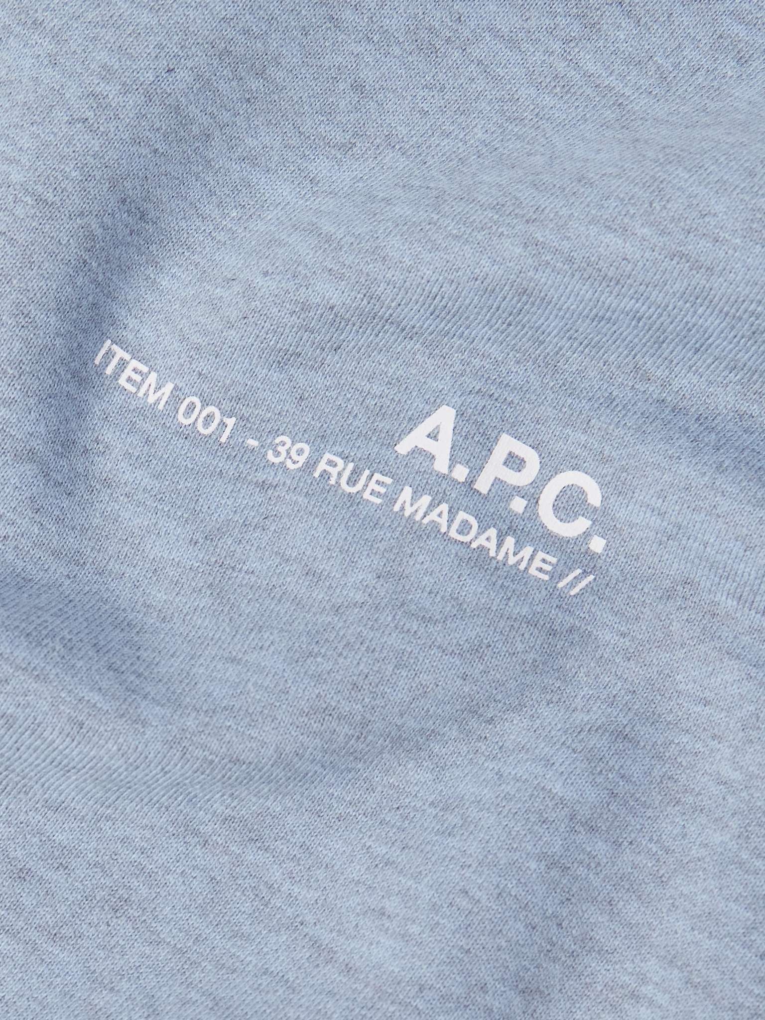 Item Logo-Print Cotton-Blend Jersey Sweatshirt - 4