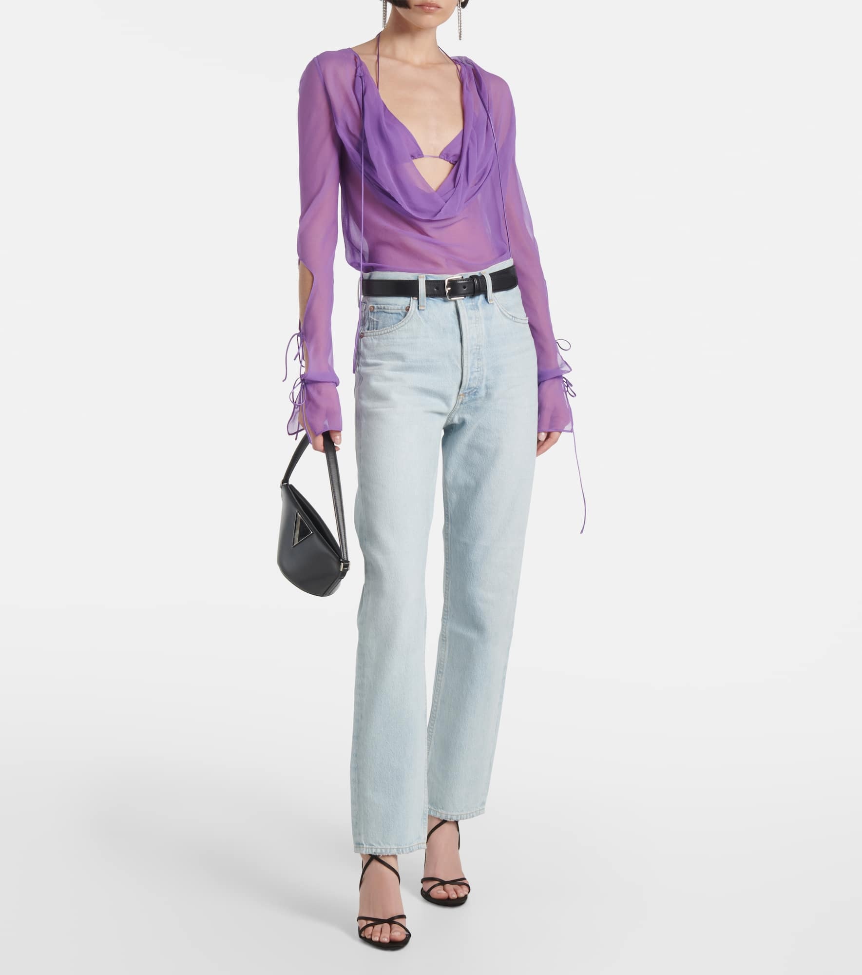 90's mid-rise straight jeans - 2