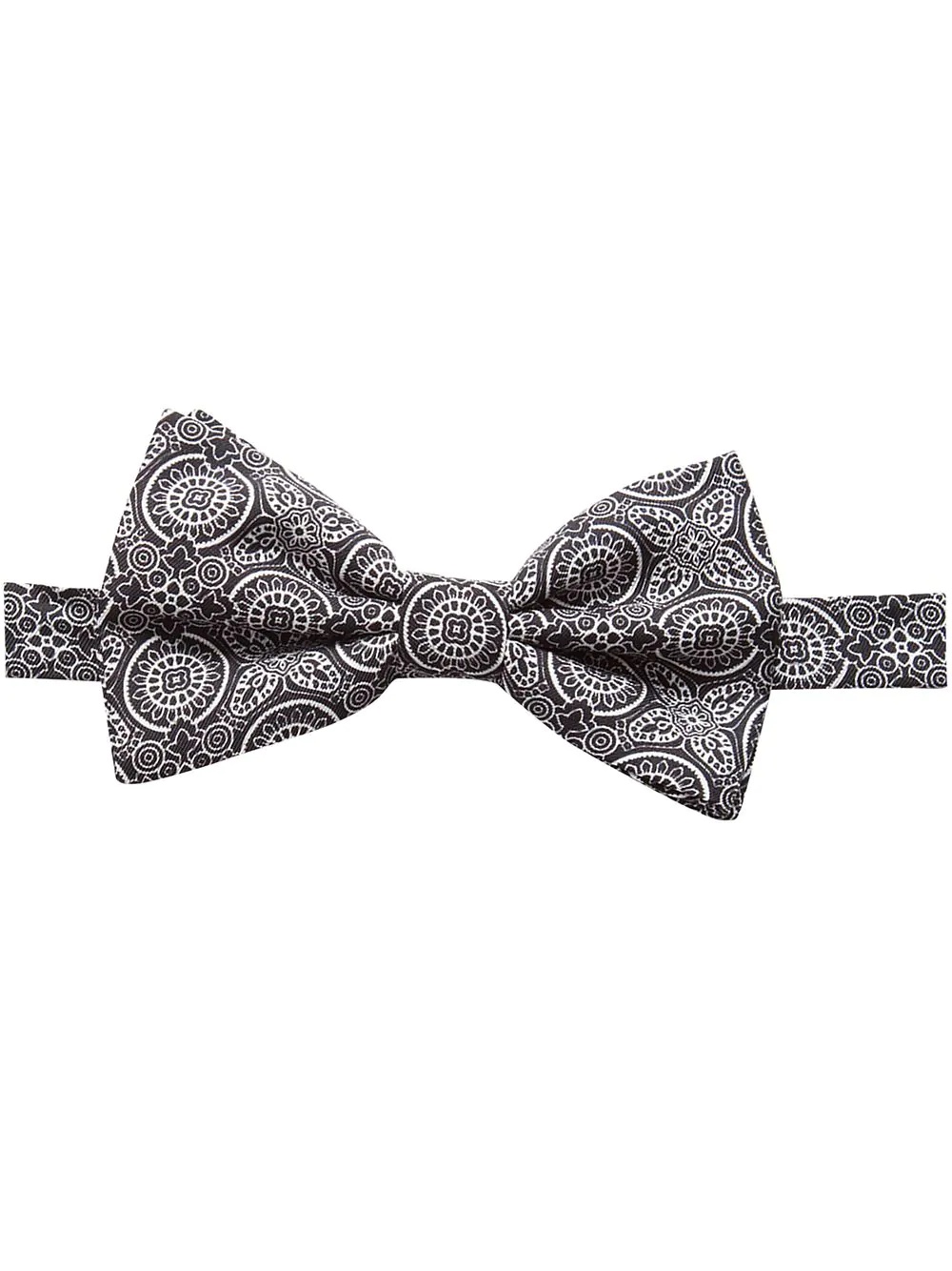 patterned bow tie - 1