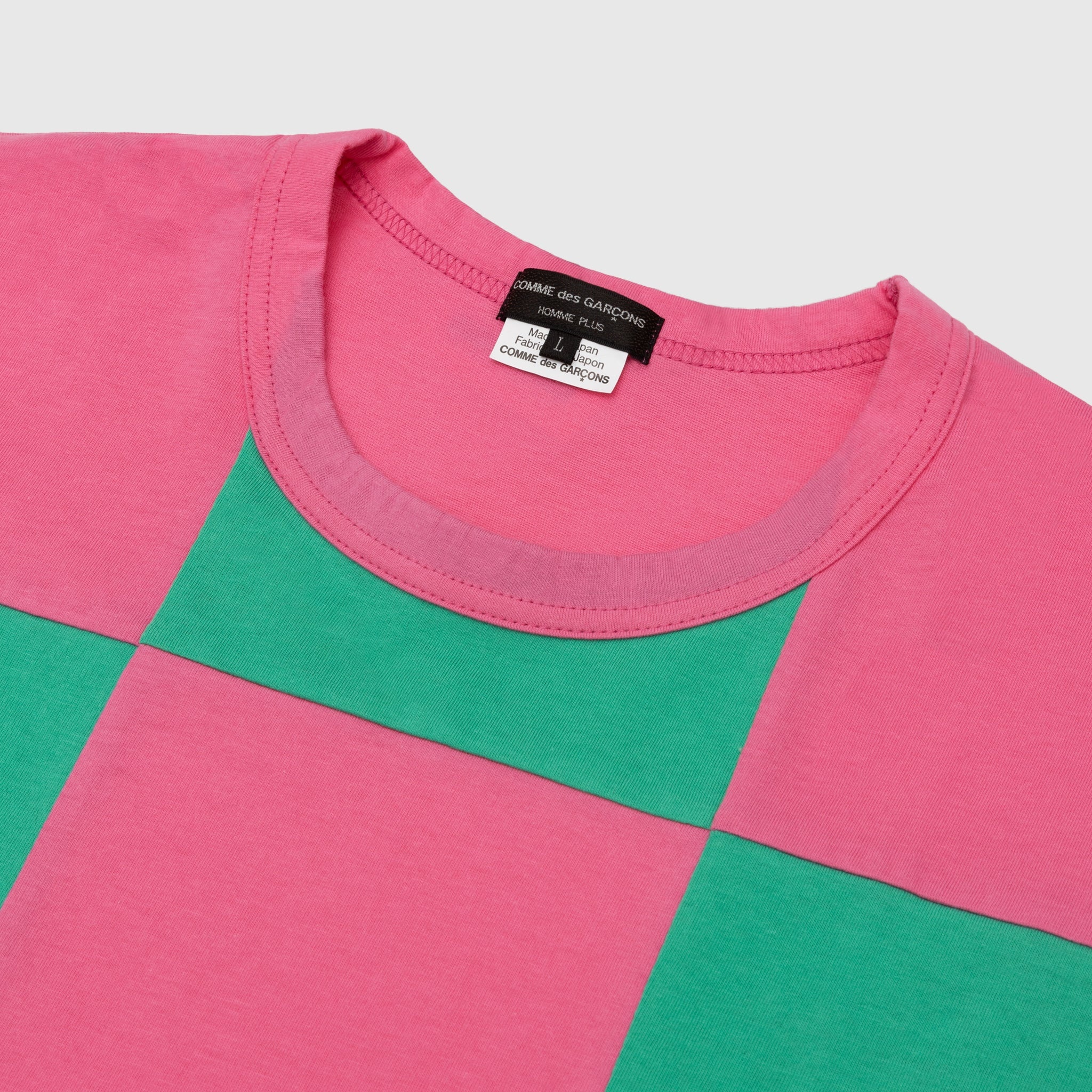 CHECKERED COTTON S/S T-SHIRT - 2