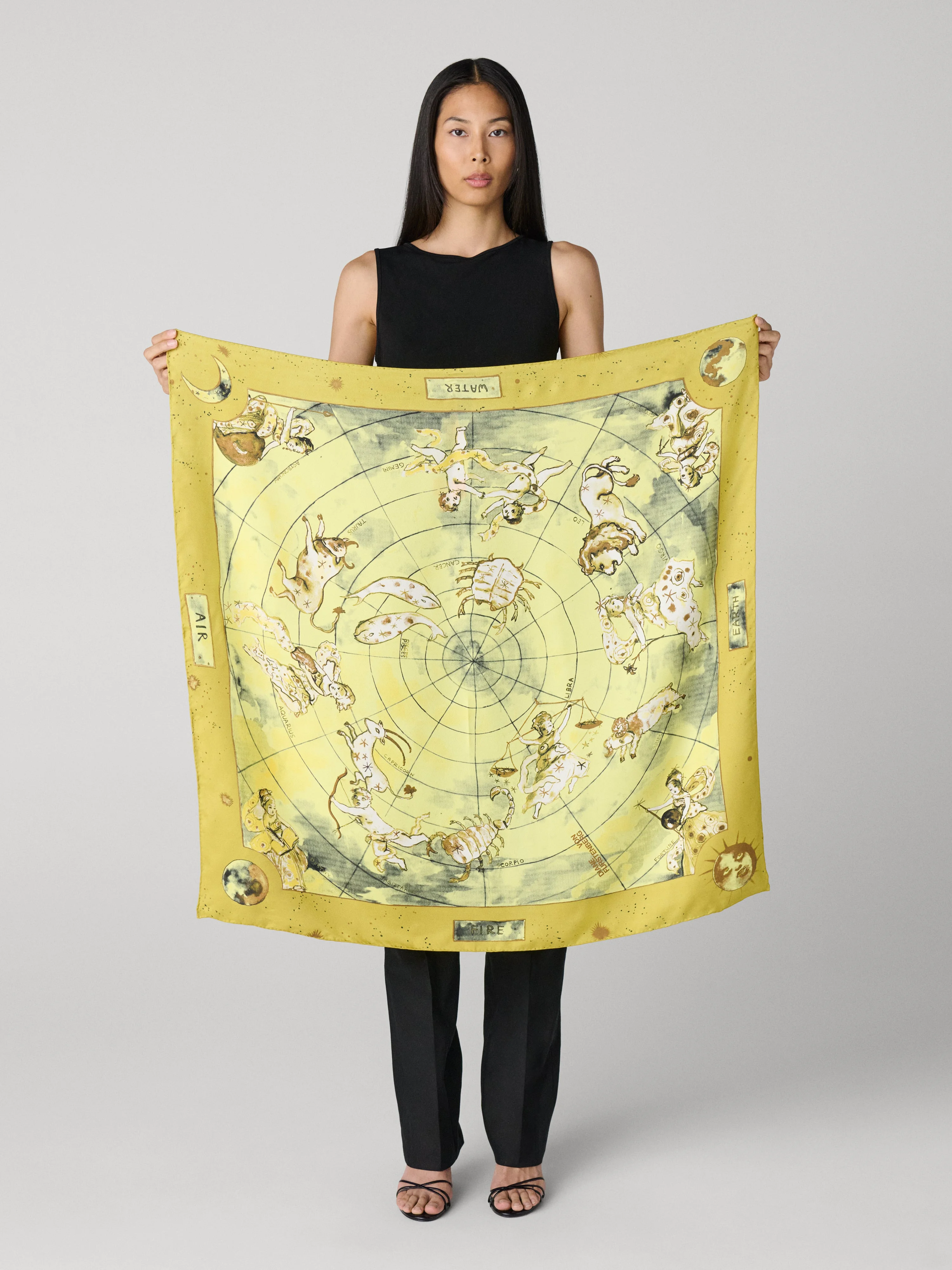 Zodiac Flag Scarf - 1