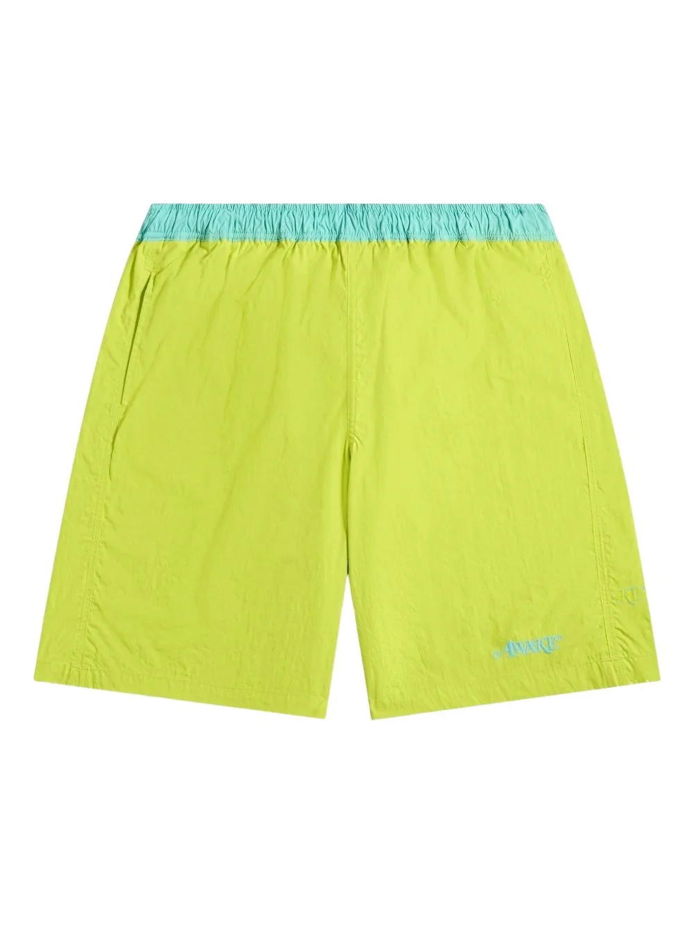 colour-block swim shorts - 1