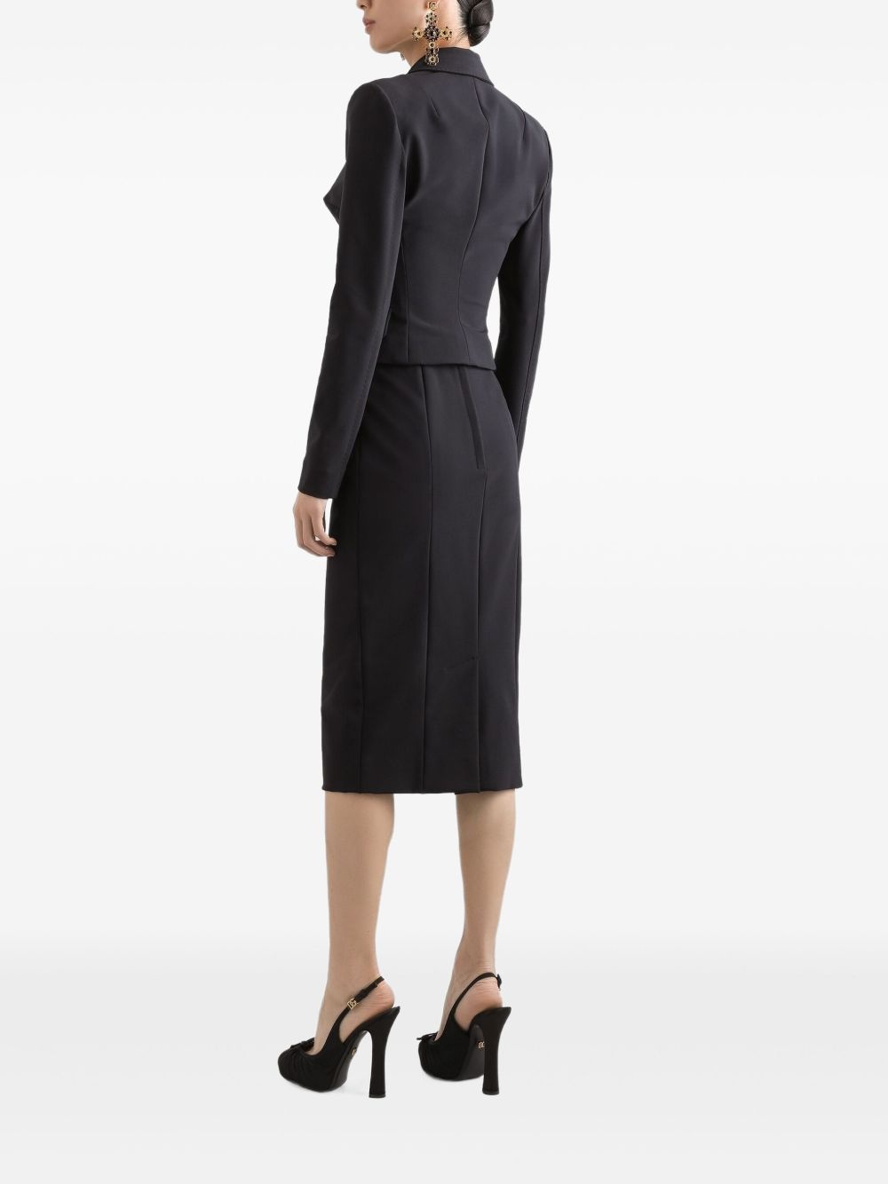 sculpted blazer - 3