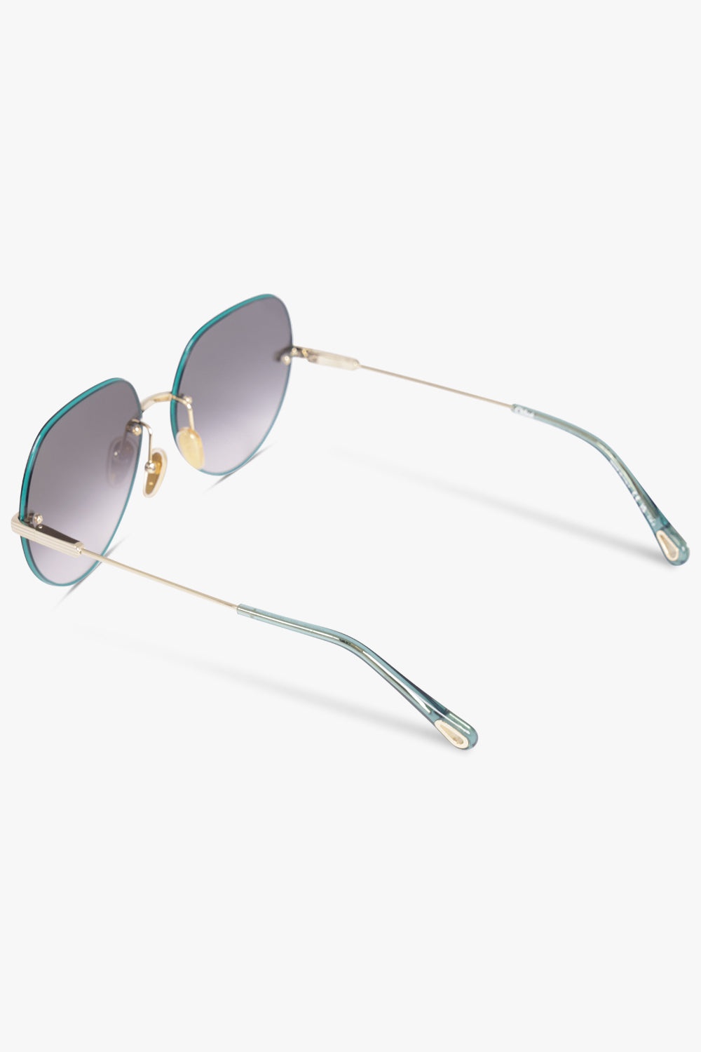CH0135S ROUND FRAME SUNGLASSES | BLUE/GREY - 3