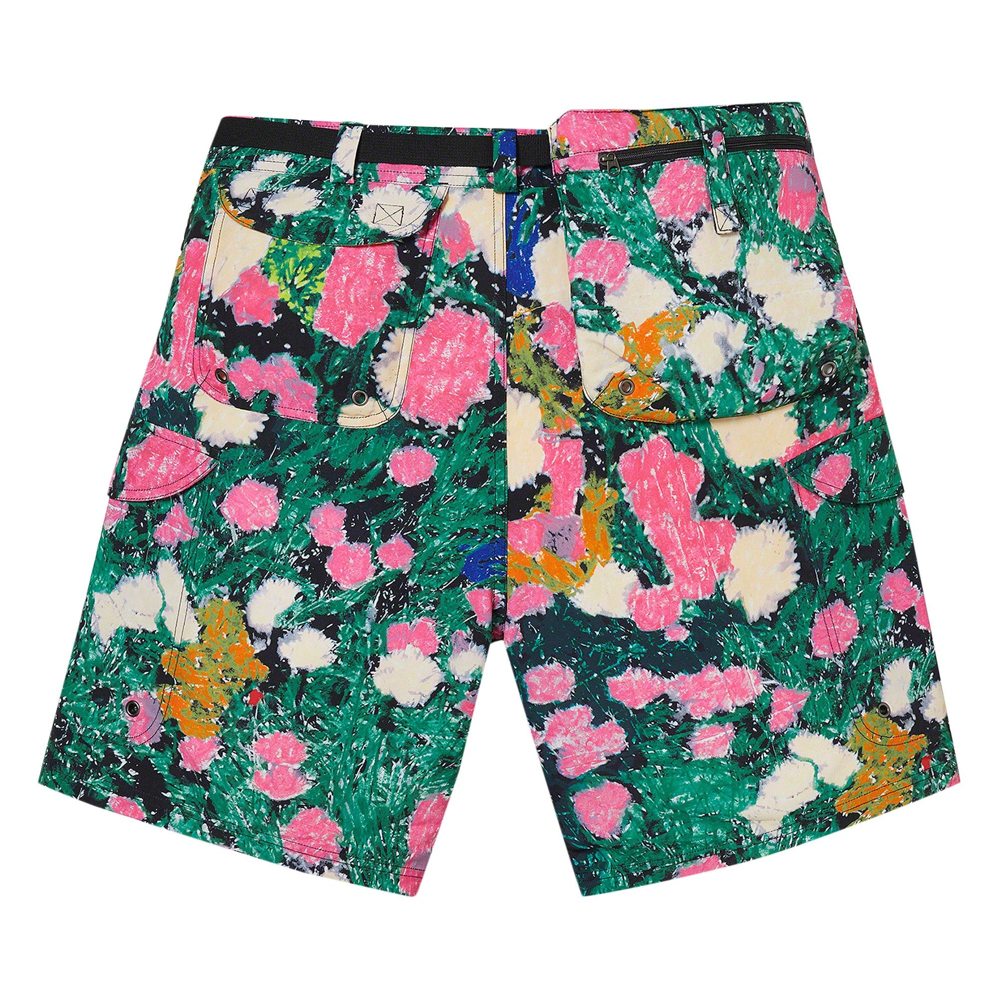 Supreme x The North Face Trekking Packable Belted Short 'Flowers' - 2