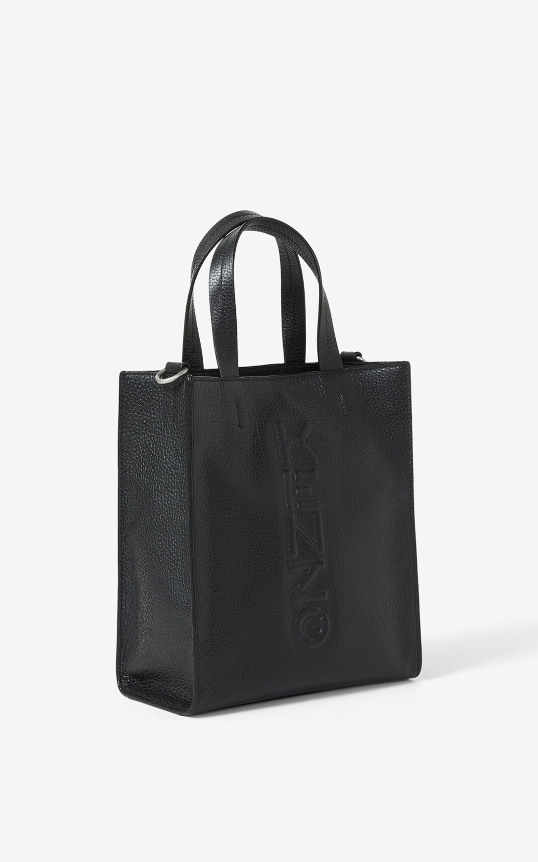 KENZO Imprint small grained leather tote bag - 2