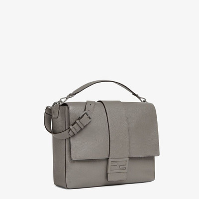 FENDI Light gray leather bag outlook