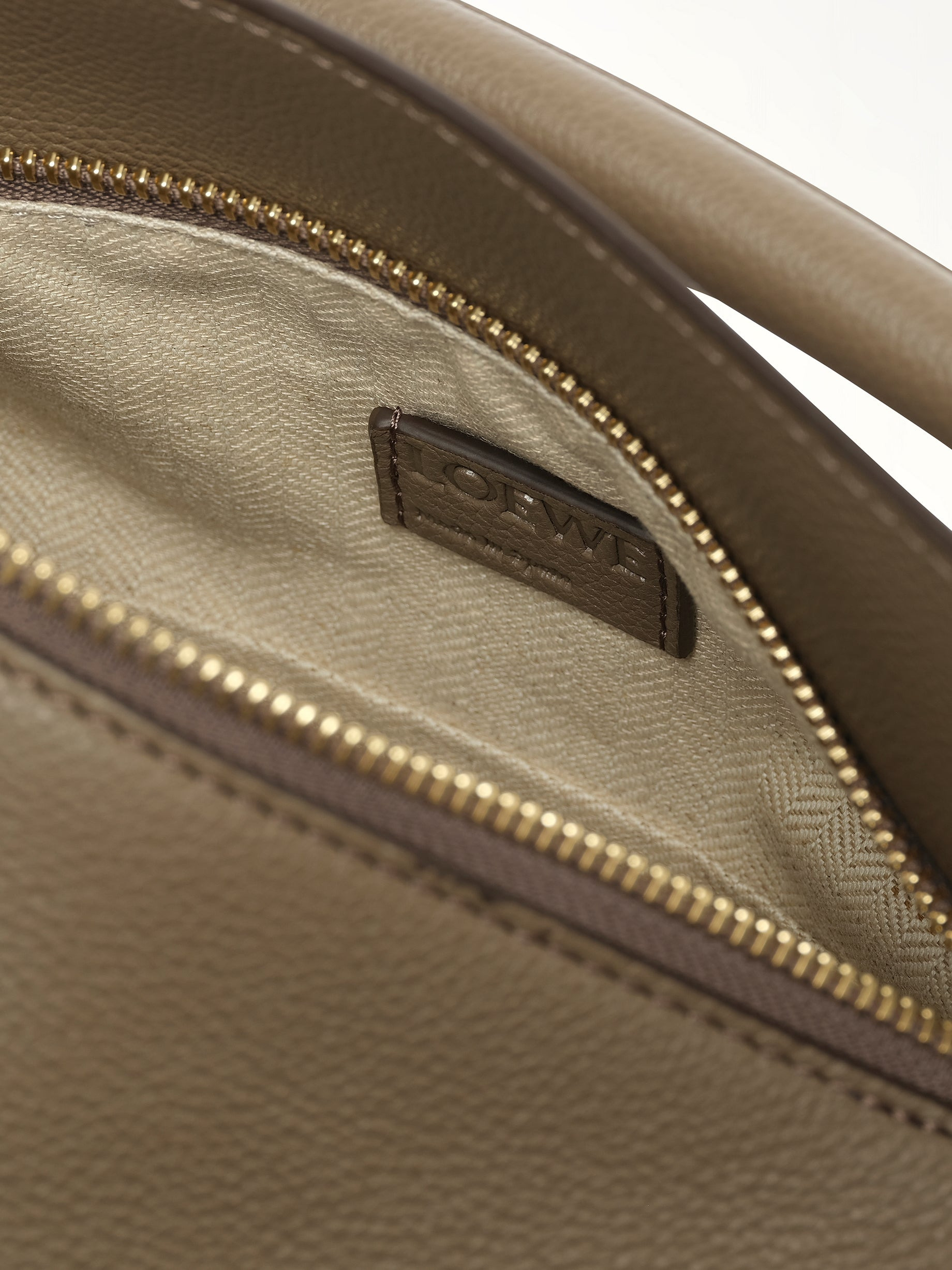 Puzzle Edge Mini Bag in Taupe - 6