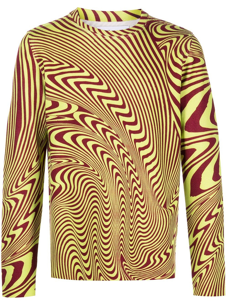 Matterhorn jacquard crewneck jumper 1