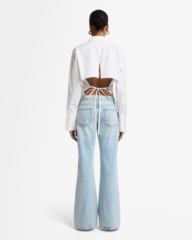 Slim Illusion Twisted Seam Spencer Flare in Tempe 5