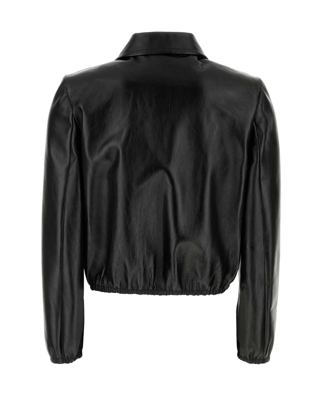 Black Leather Jacket - 2
