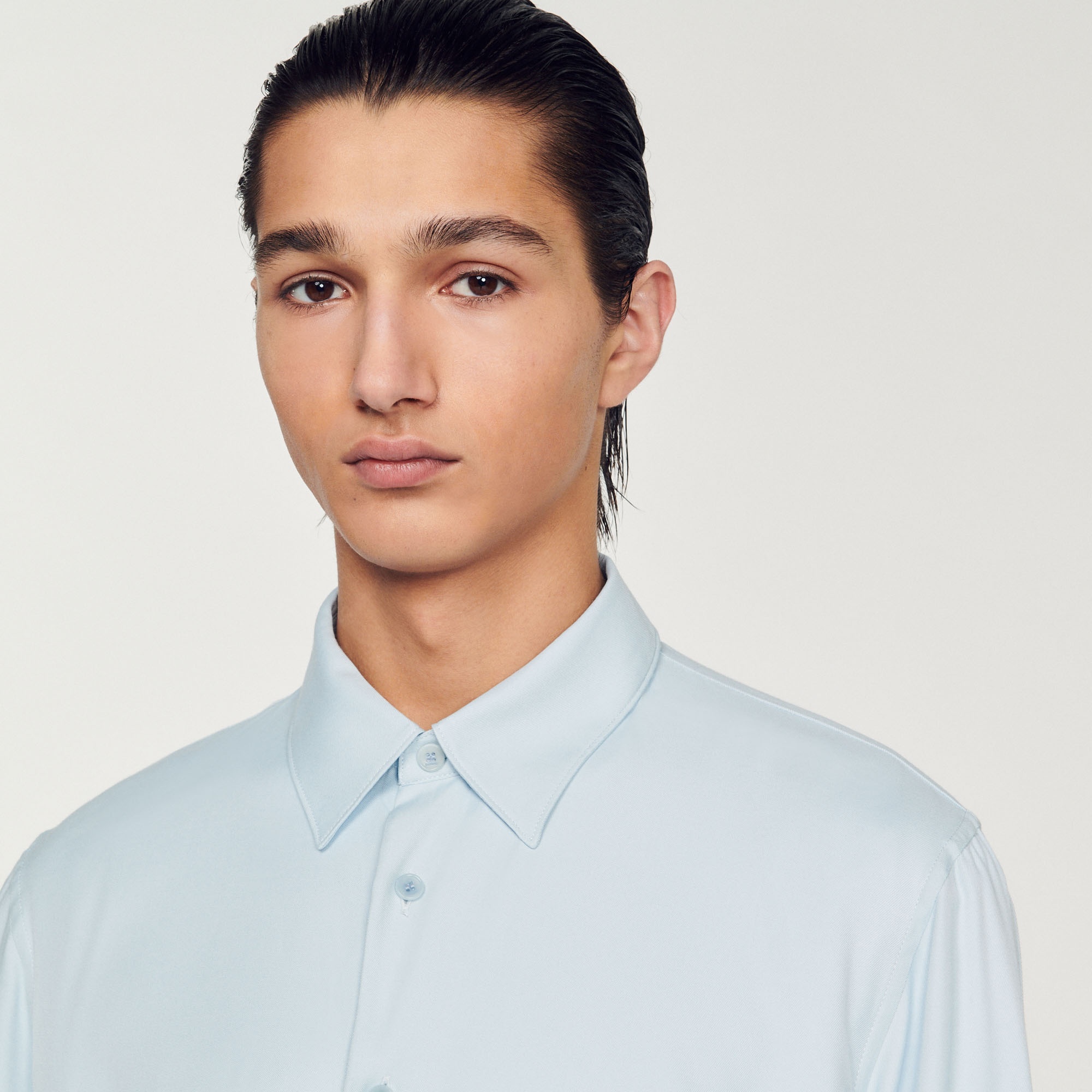 Flowing long-sleeved shirt - 4