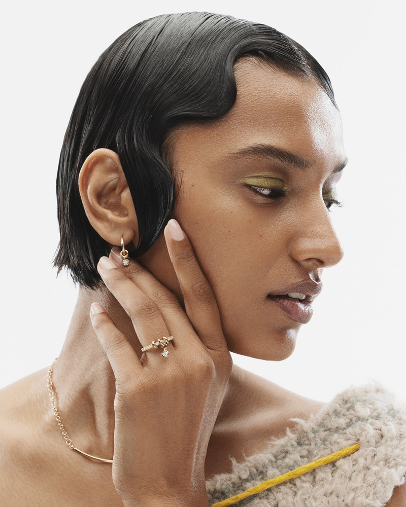 Spinelli Kilcollin Diamond & 18k Gold Pavé Pia Ring outlook